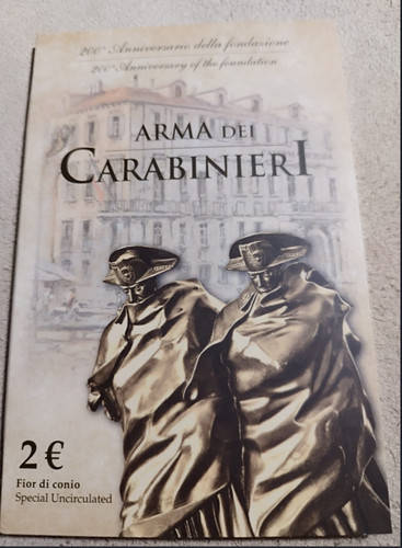 Blister euro commemorativa - 2,