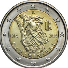 Moneta Italia 2€ euro 2014