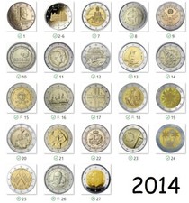 2 Euro Commemorativi 2014 -