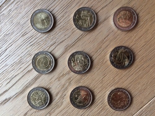 Monete euro commemorative - monete, 2