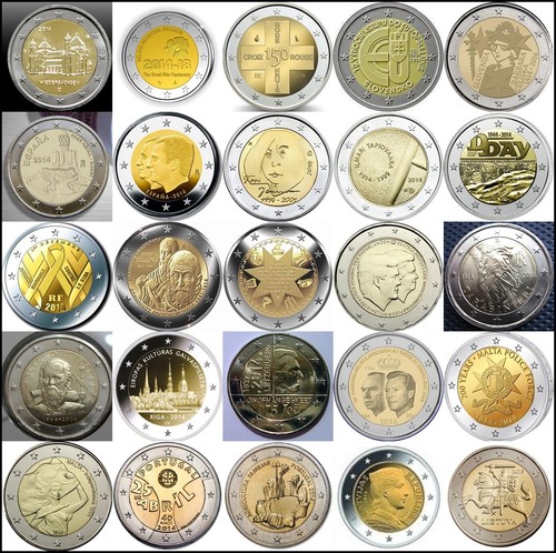 Euro conmemorativos 2014 - euro,