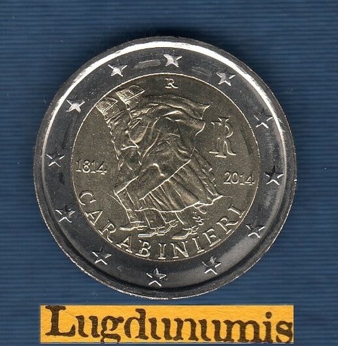 Euro commémo italie 2014 - euro,