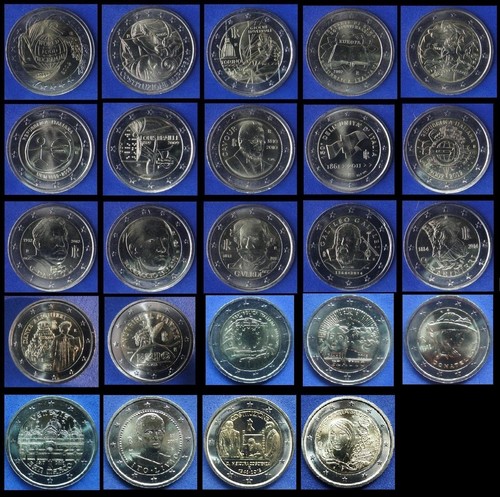 Euro commemorativi italia - euro,